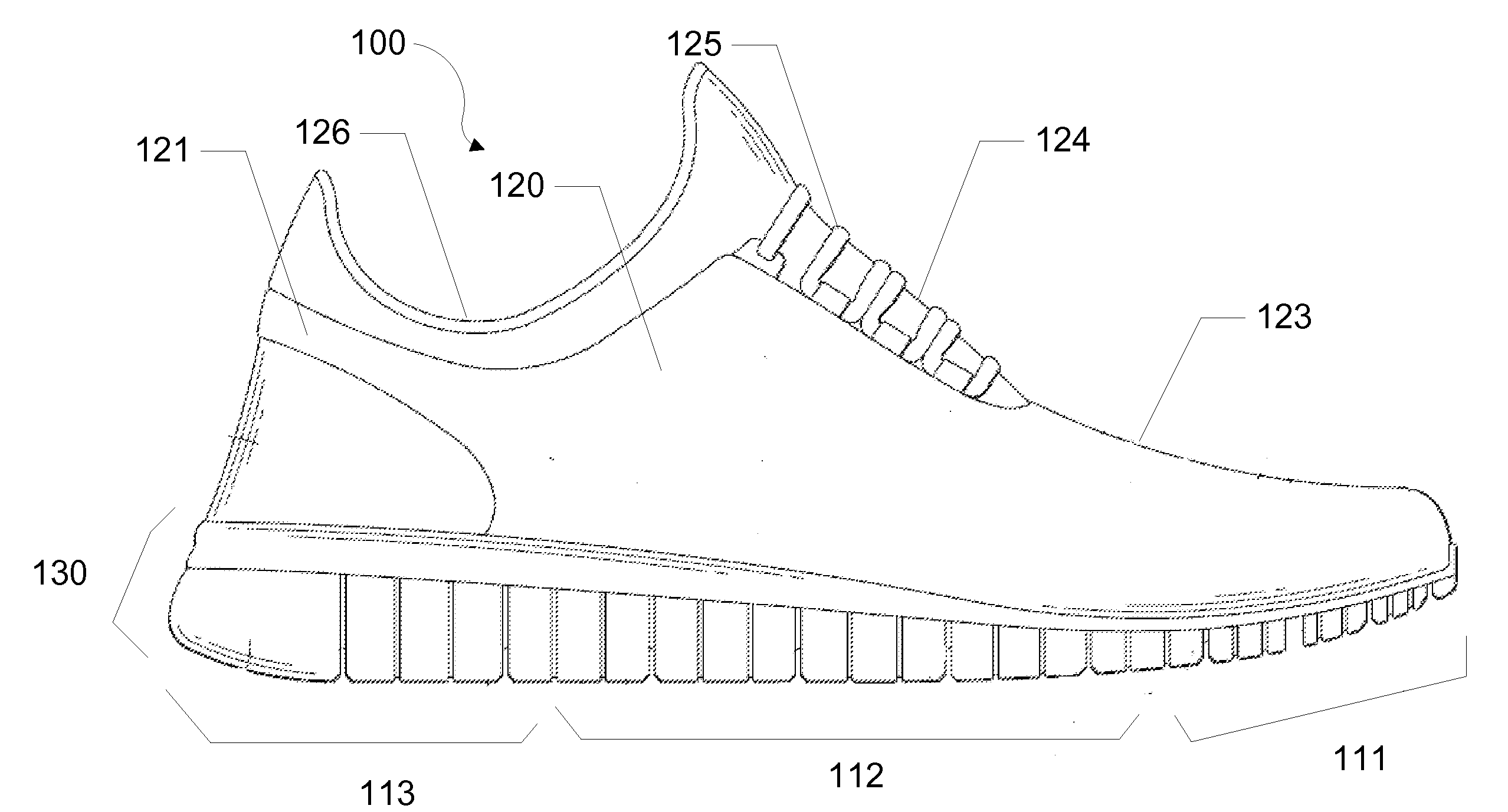 Article of footwear having a polygon lug sole pattern