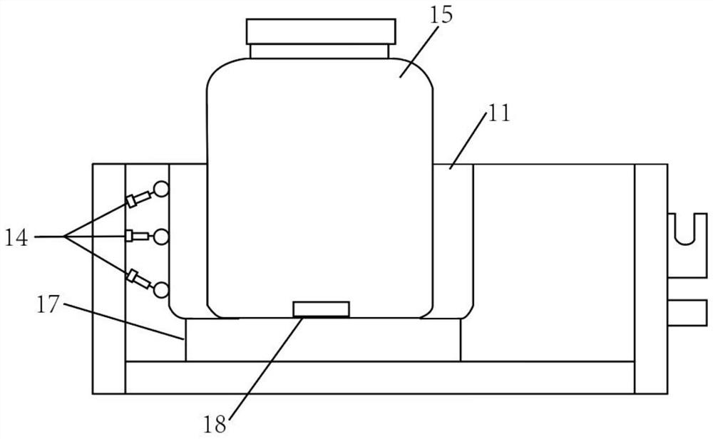 Soft constant-temperature flushing water injection pump device for endoscopic diagnosis and treatment