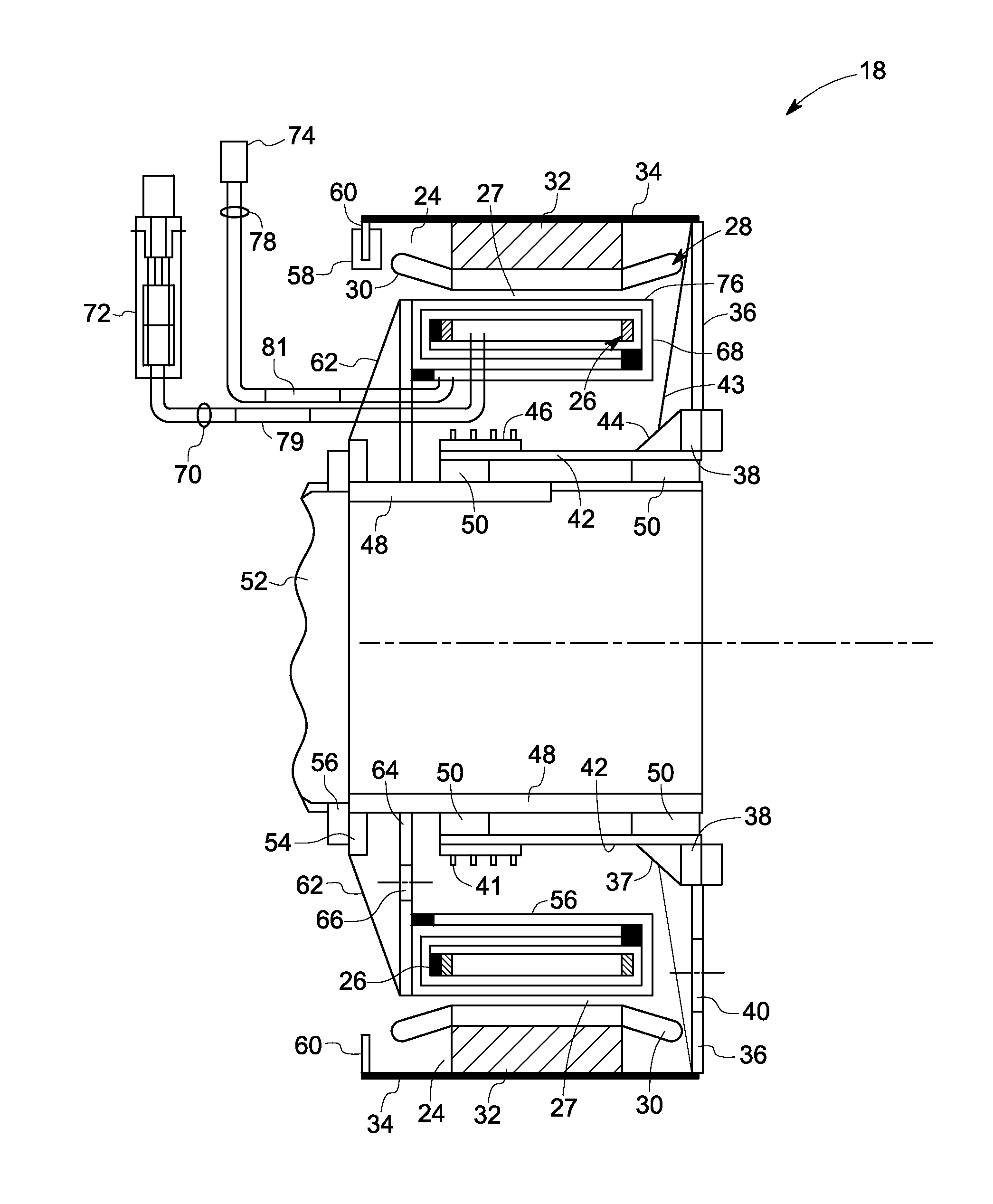 Superconducting power generation system and associated method for generating power