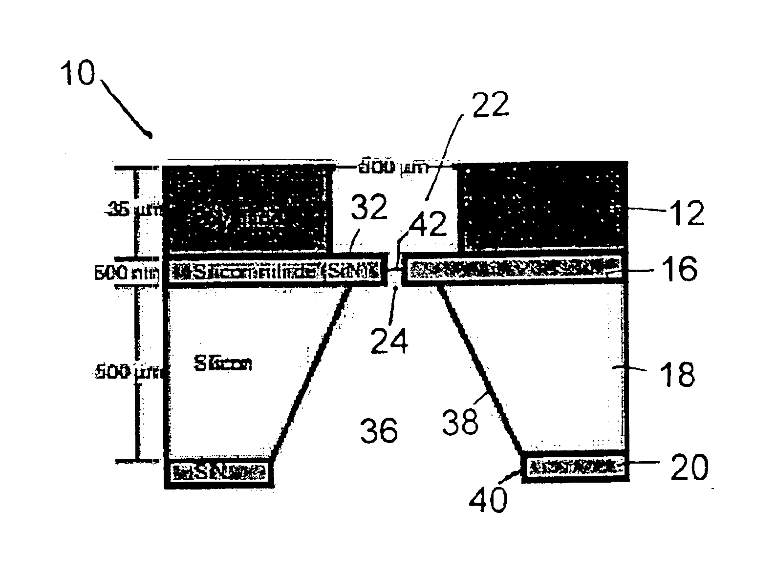 Microfabricated apertures for supporting bilayer lipid membranes