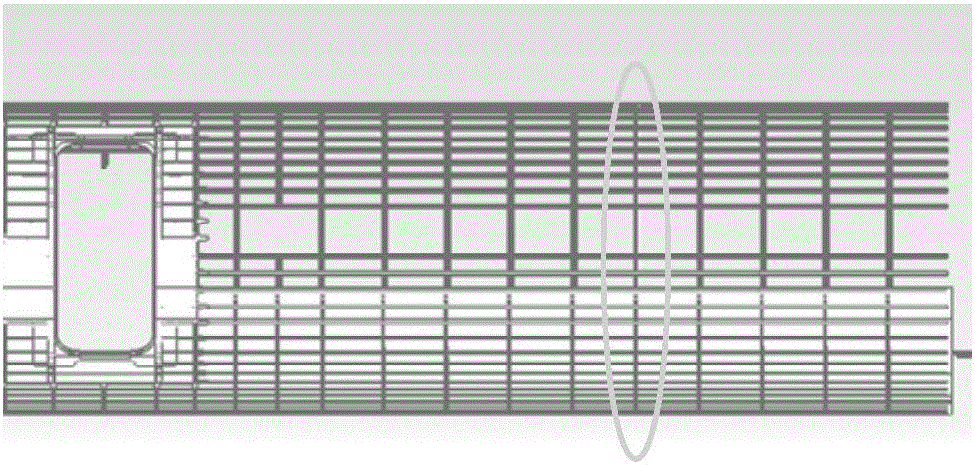 Stiffened wallboard damage tolerance analysis method based on finite element analysis solving