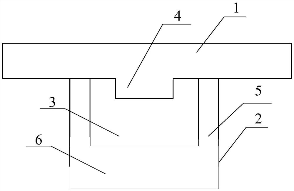 A temperature self-compensating extrinsic Fabry-Perot cavity and its manufacturing method