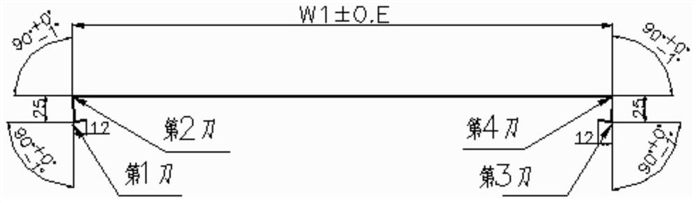 A control method for elevator car wall width error and assembly error