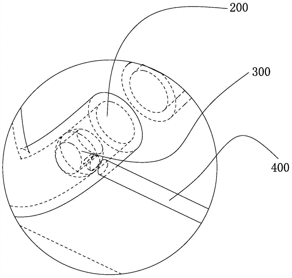 Vegetable washing device