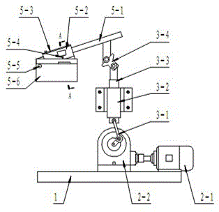 A shearing and punching processing device for signage