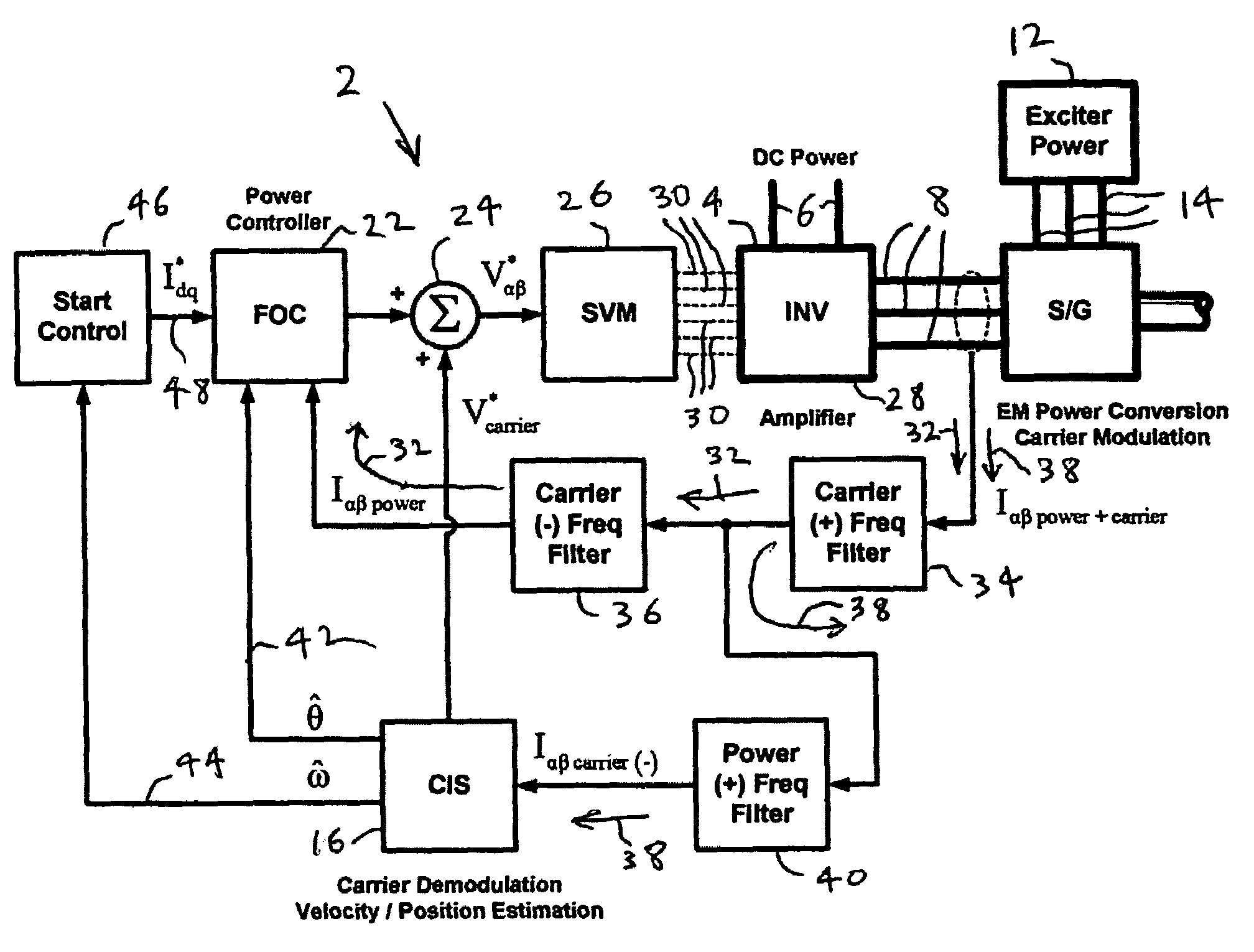 North-south pole determination for carrier injection sensorless position sensing systems