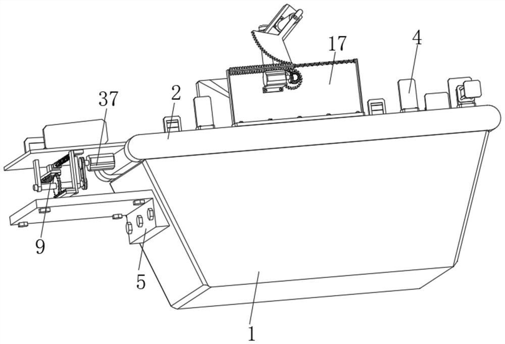 Workpiece machining calibration device for online monitoring based on computer