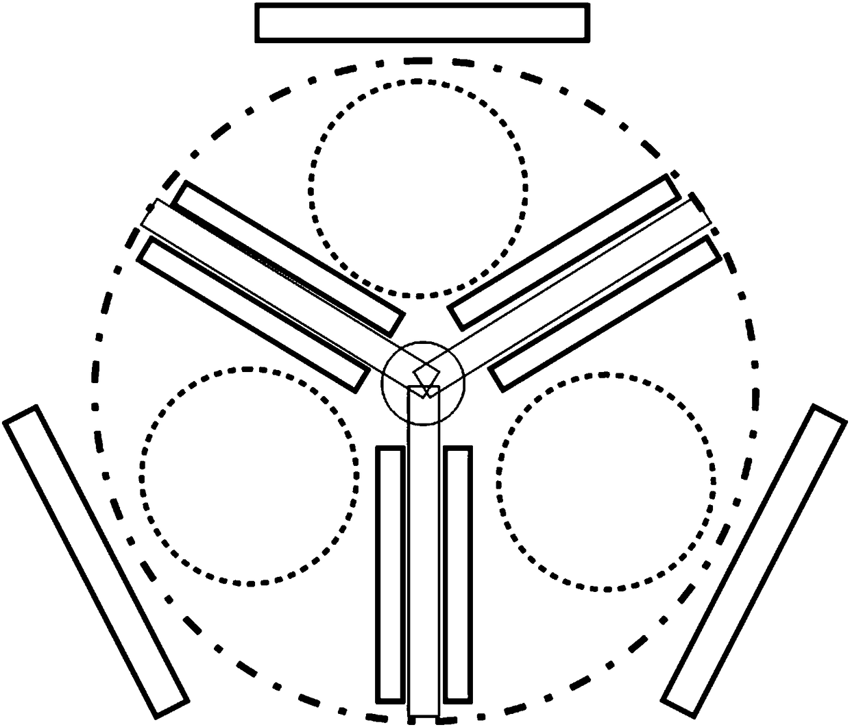 Multi-area continuous forming additive manufacturing laser forming equipment