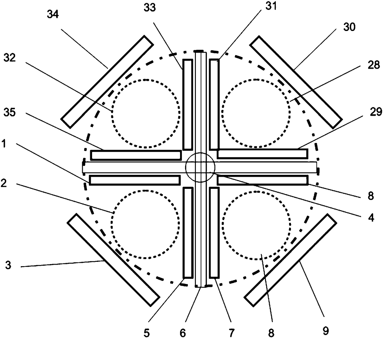 Multi-area continuous forming additive manufacturing laser forming equipment