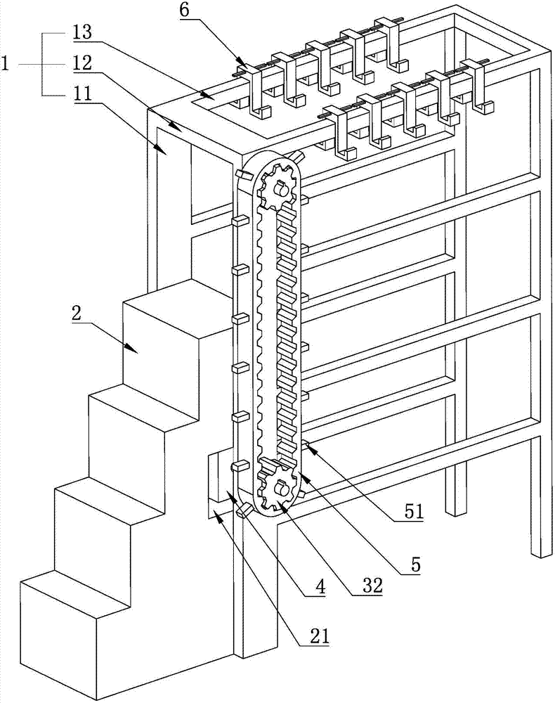 Fermentation device of Jinhua ham