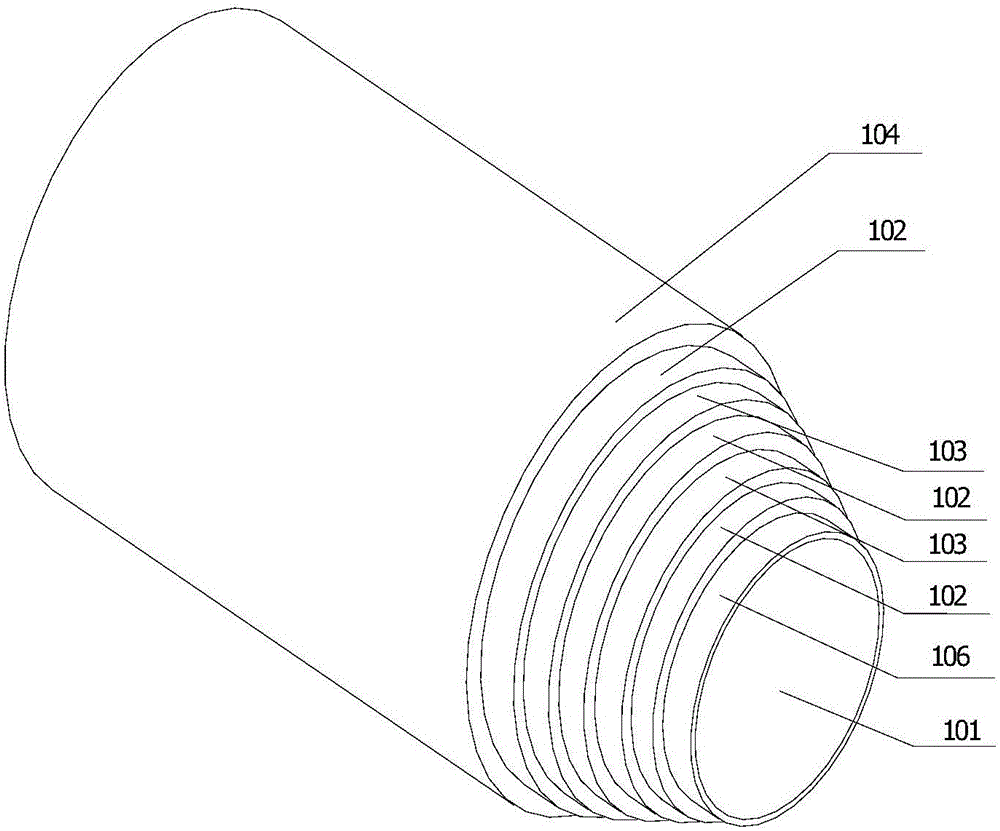 Multifunctional composite thermal-insulating layer