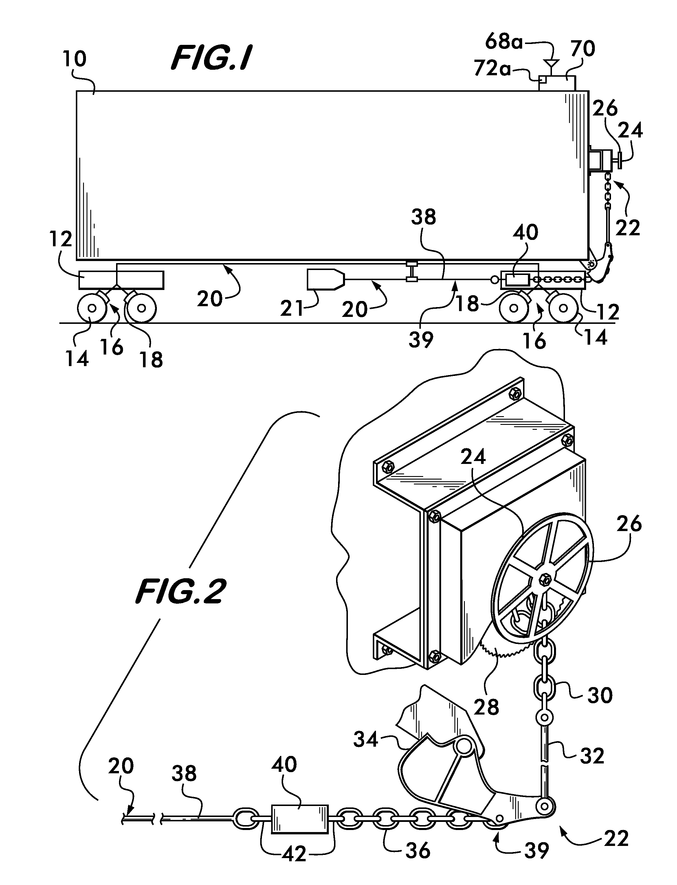 Railcar Handbrake Monitor