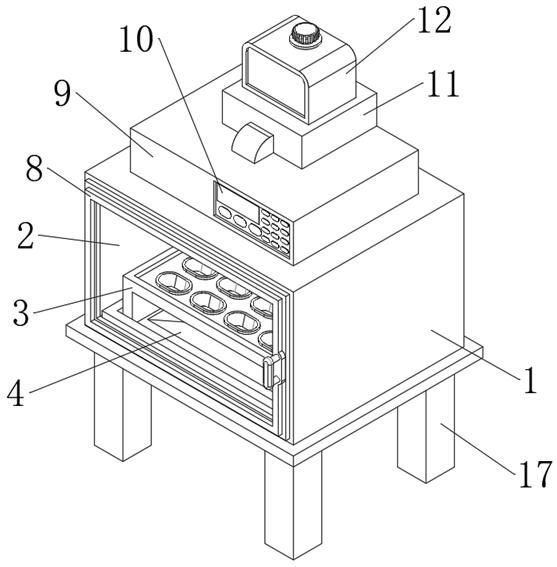 Pest control device for forestry seedling culture