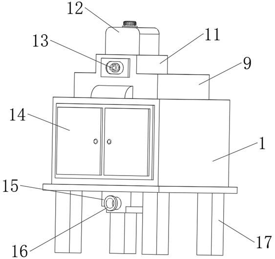 Pest control device for forestry seedling culture