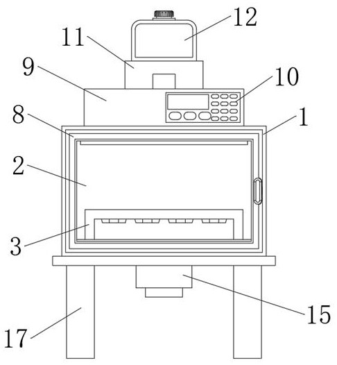 Pest control device for forestry seedling culture