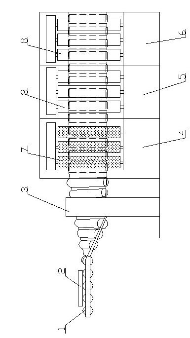 Fully-automatic cleaning system for food baking tray