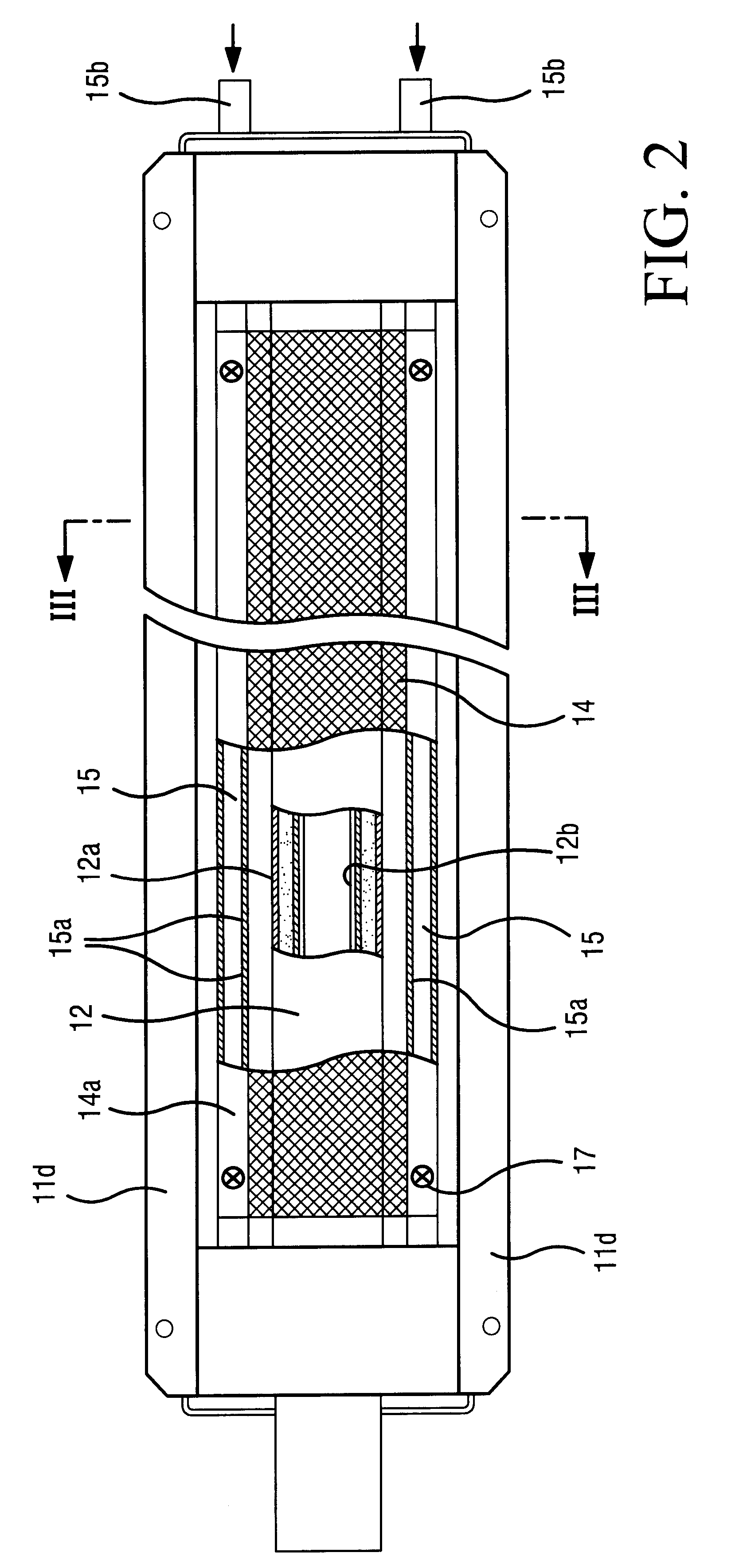 Dielectric barrier excimer lamp and ultraviolet light beam irradiating apparatus with the lamp