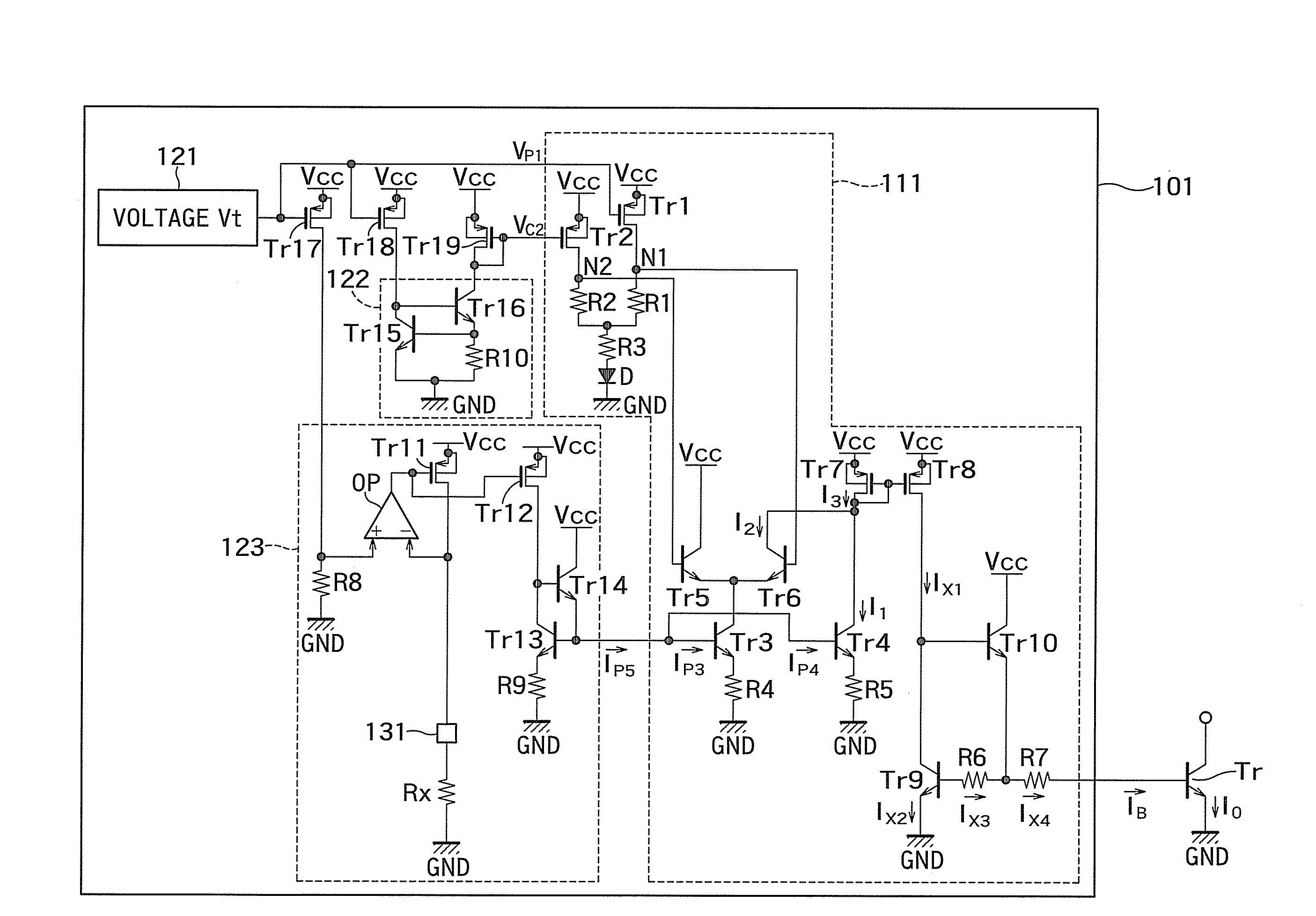 Temperature compensation circuit