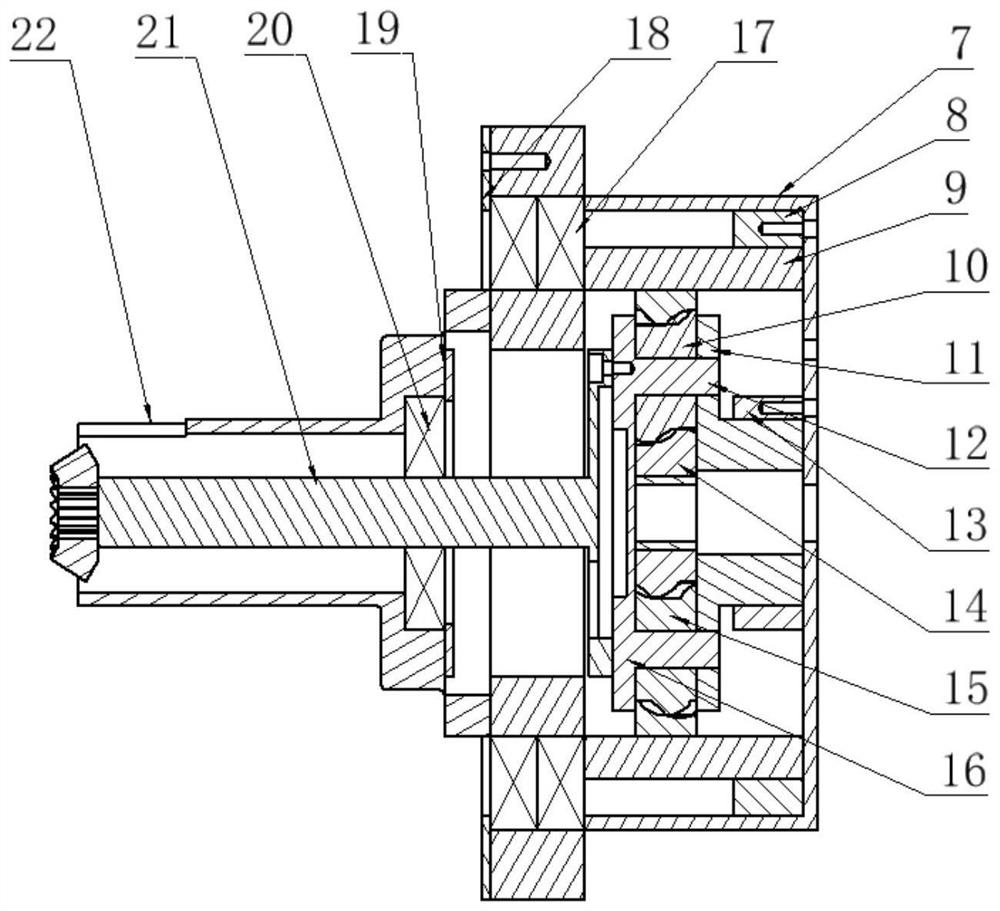 Three-degree-of-freedom robot joint