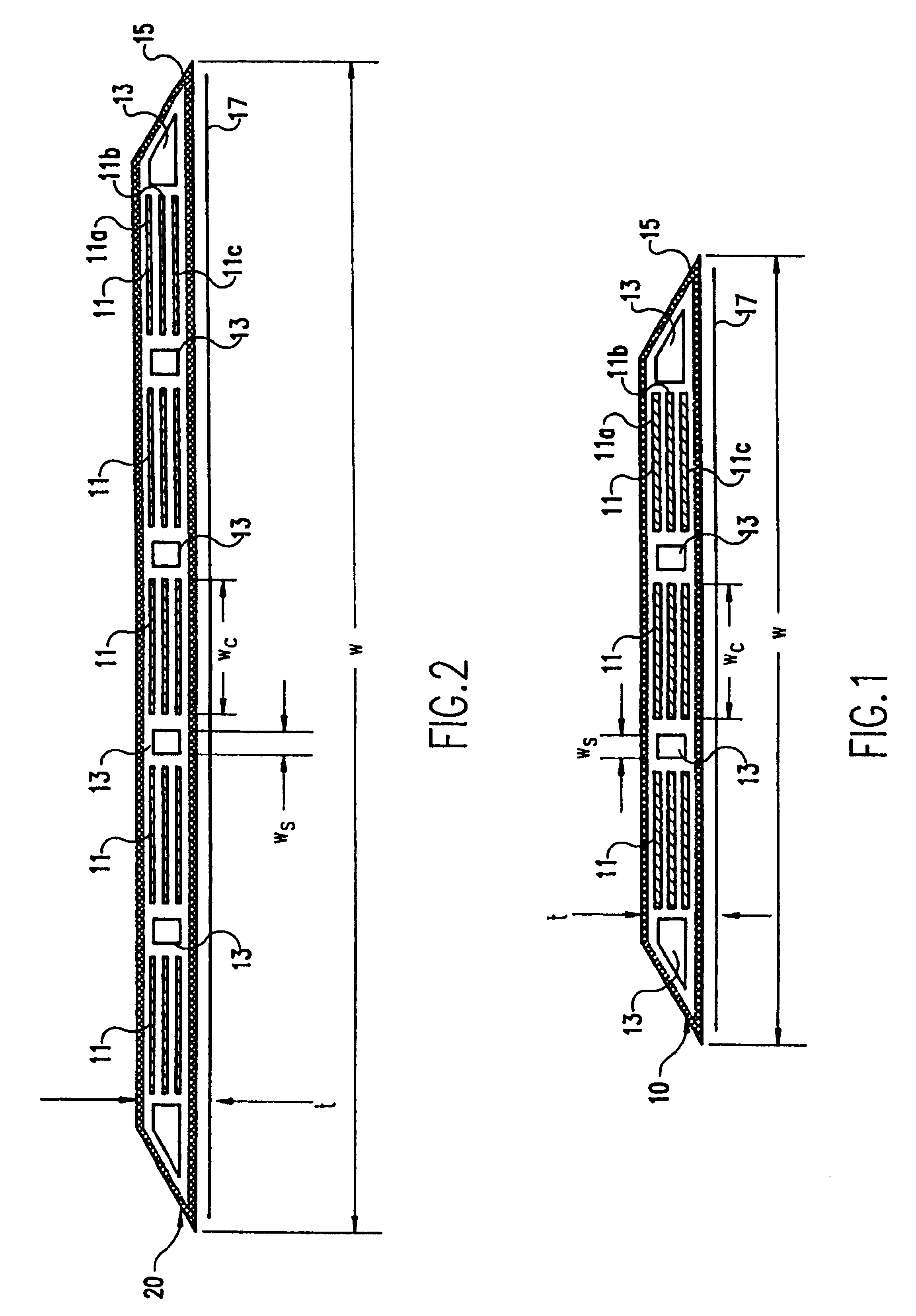 Flat surface-mounted multi-purpose wire