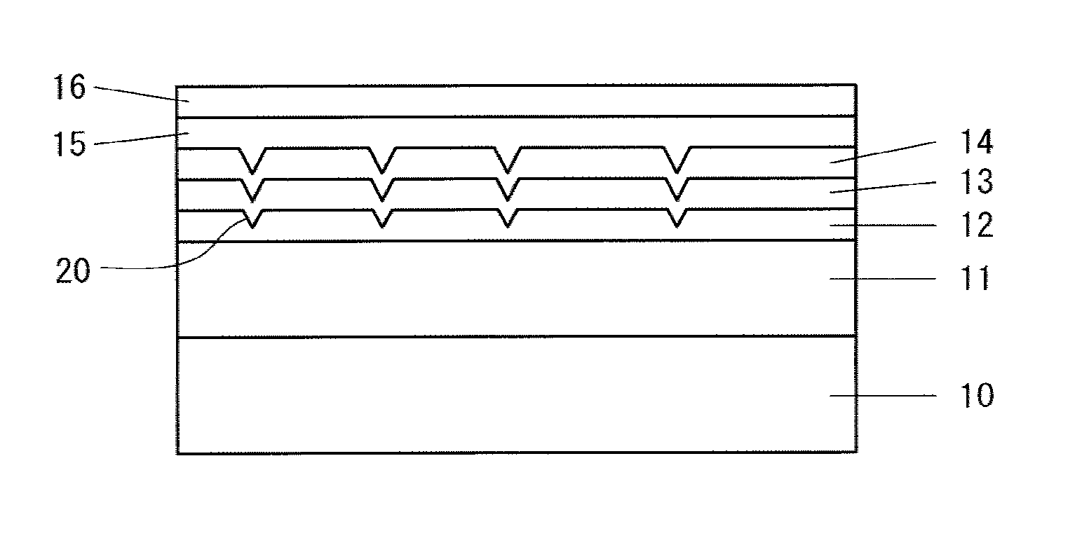 Group iii nitride semiconductor light-emitting device and production method therefor