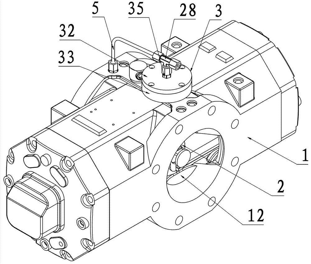 Gas roots type flow meter