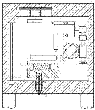 Grinding machine with single-sided chamfering grinding function