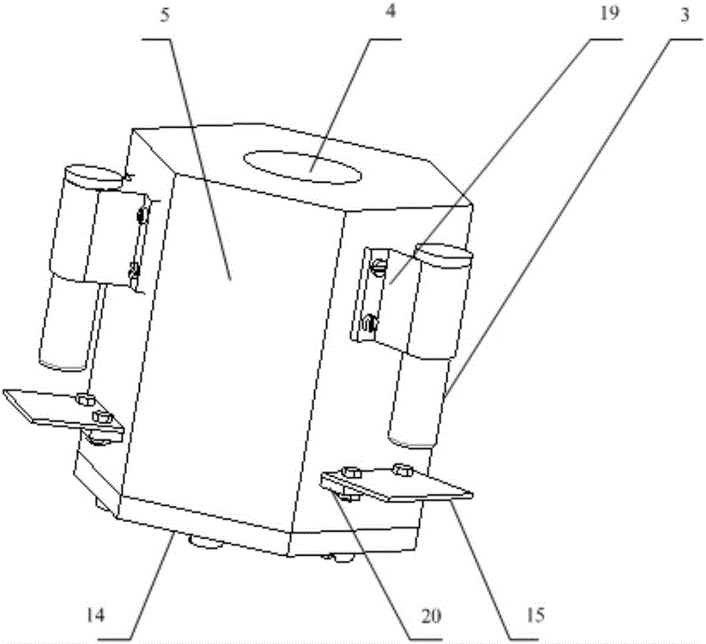 Variable-rigidity parallel flexible constraint micro-nano probe