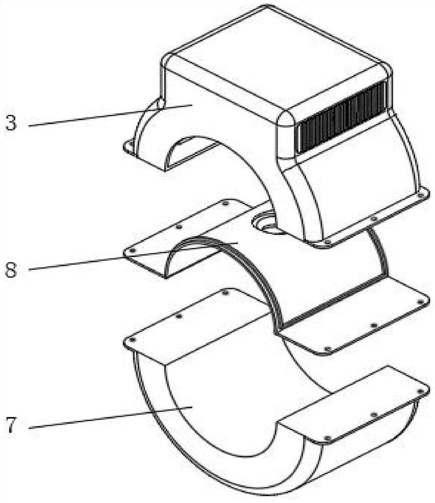 DC electric leakage detection device applied to V2G charging pile output DC charging gun