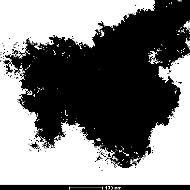 Adsorbing material for removing arsenic from water and preparation method of material