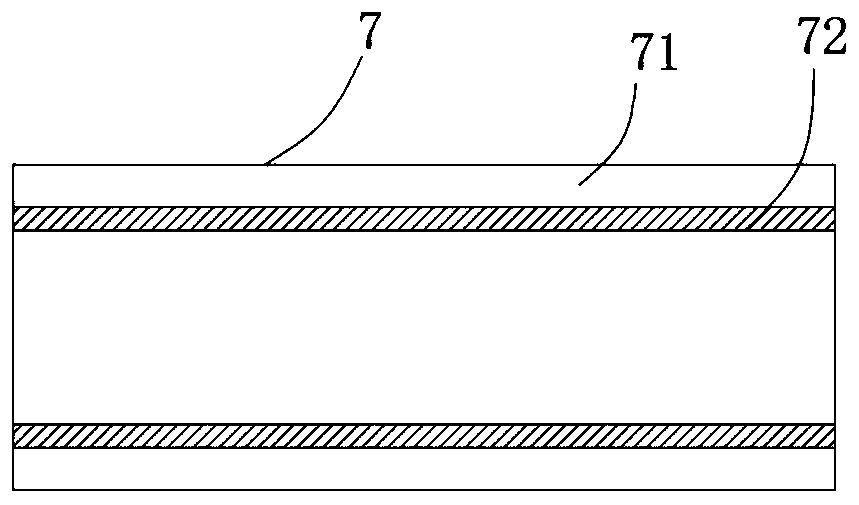 Symmetrical combined automobile transmission shaft