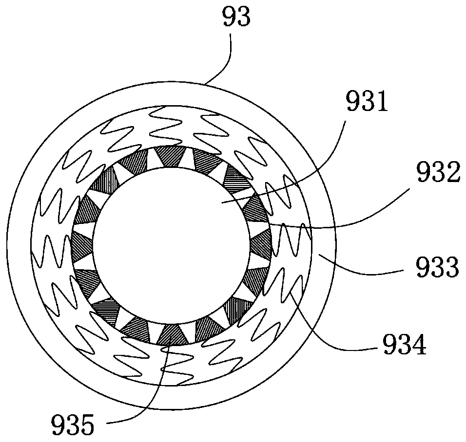 Symmetrical combined automobile transmission shaft