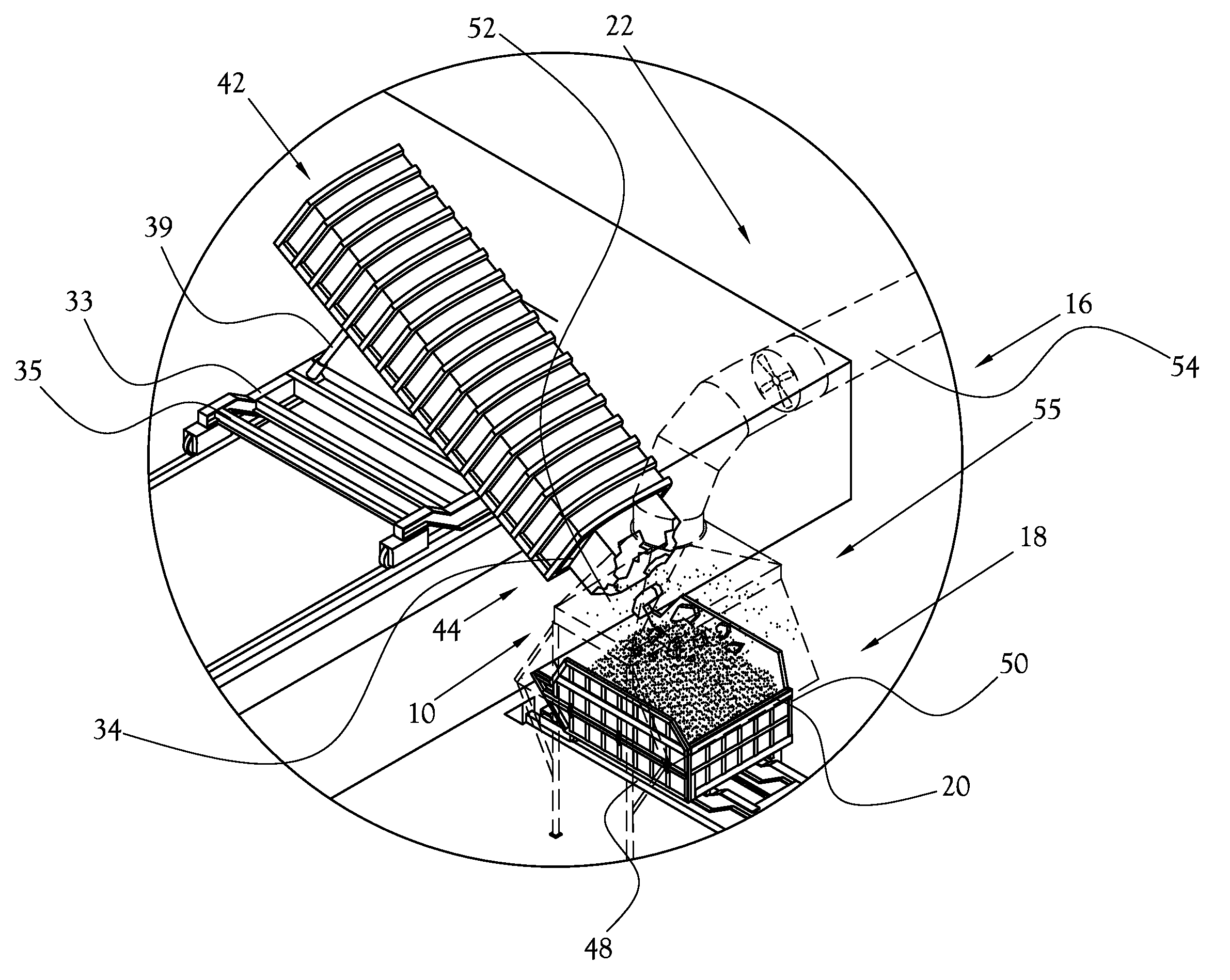 Process for transporting and quenching coke