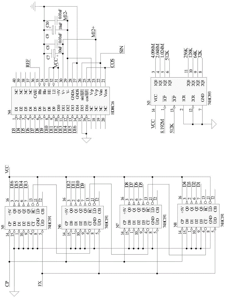 A Shaft Angle Conversion Test System Based on Programmable DRC