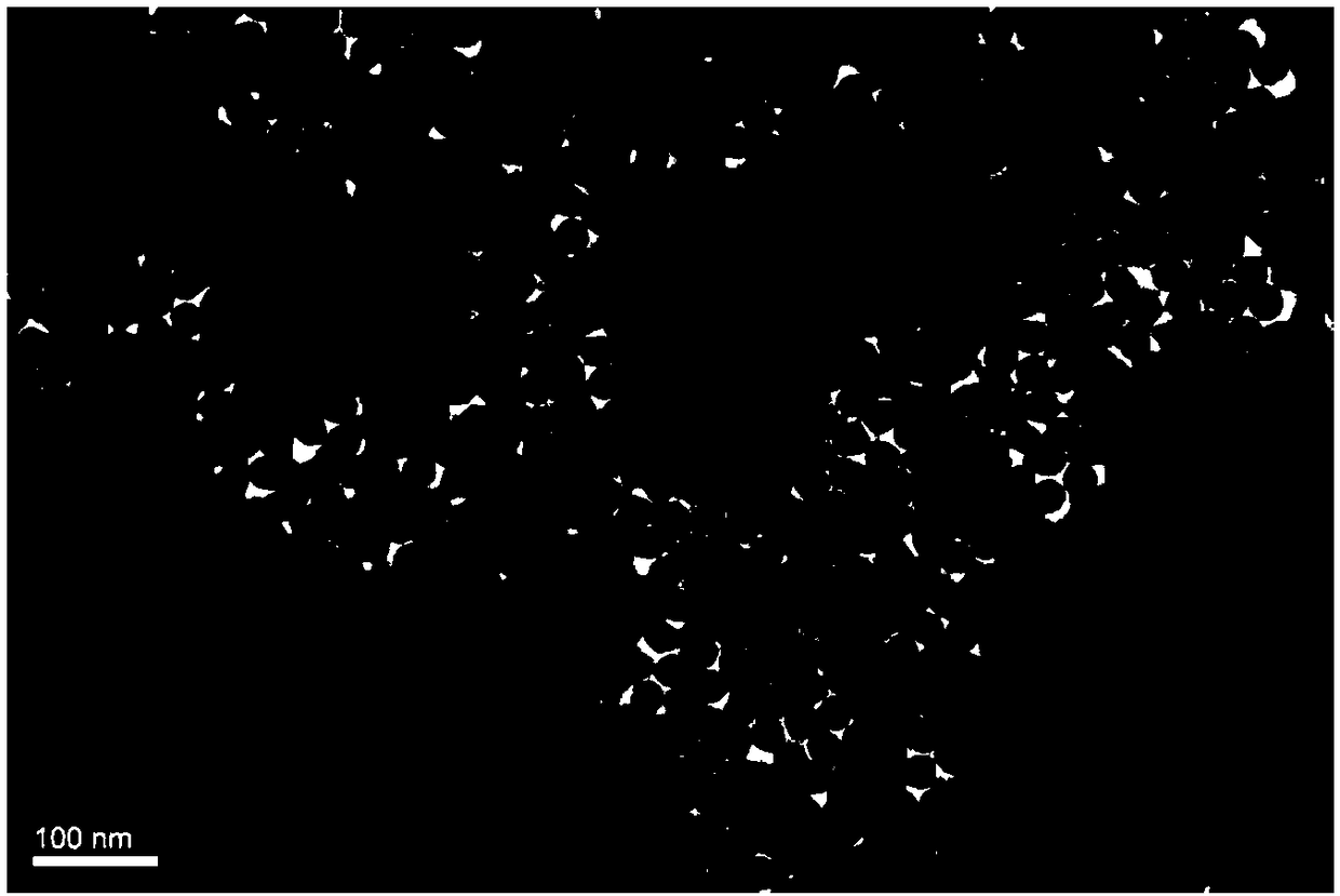 UCNPs @ MIL-53 nano composite material and preparation method thereof