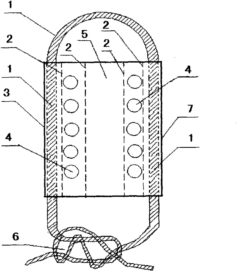 Half-soft state connecting method between copper alloy woven meshes for cage