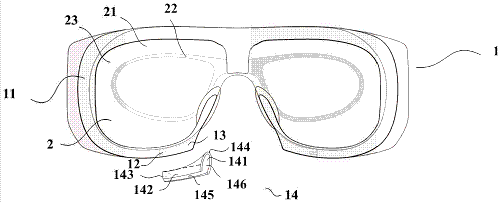 Near-to-eye air treatment equipment