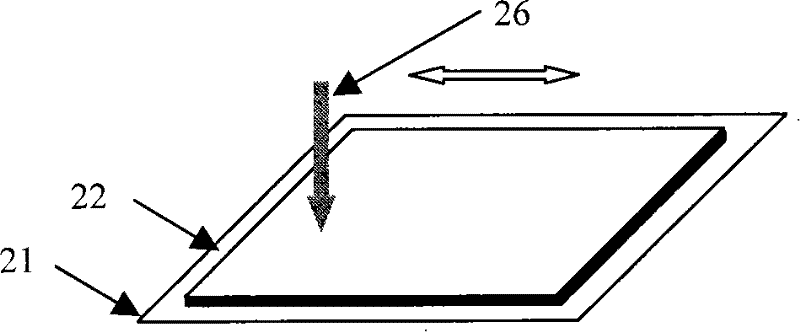 Colorful filter manufacture method and device