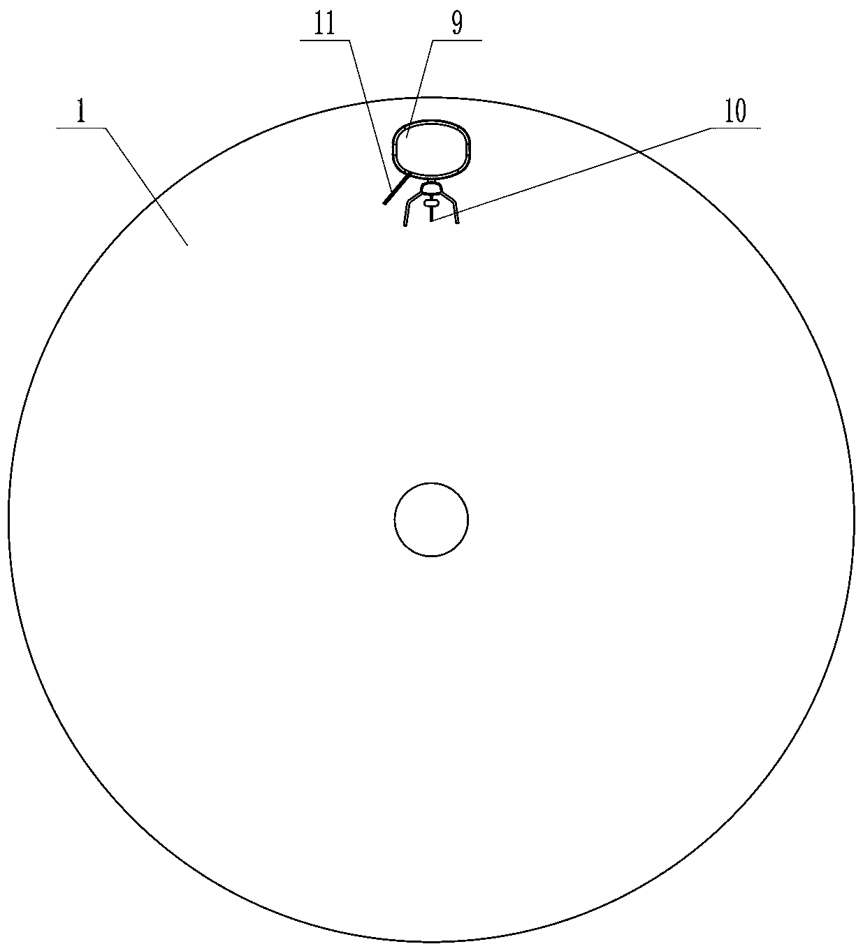 Test reaction capsule