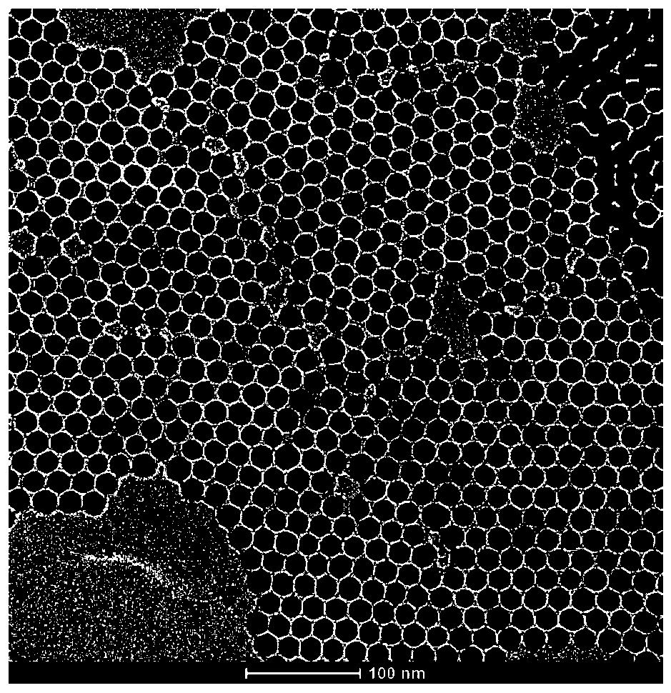 Method for preparing large batch of binary superlattice emulsion balls