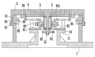 Workpiece automatic clamping device