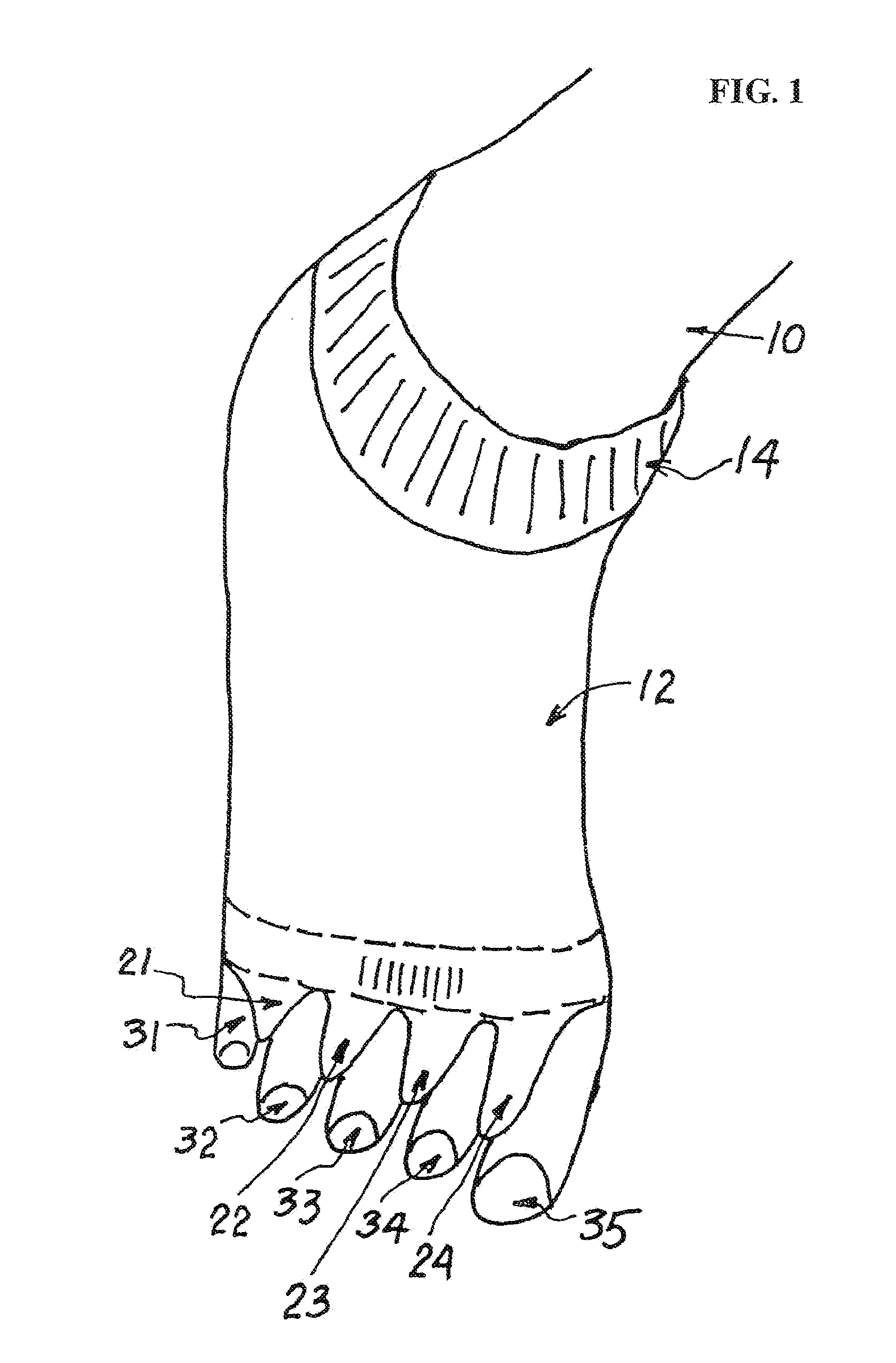 Foot alignment socks