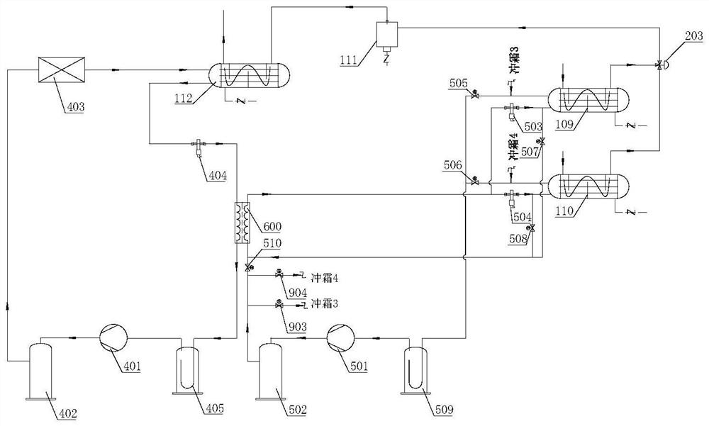 Oil gas recovery device for tanker wharf