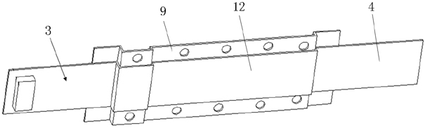 Head-mounted display device and flexible connection structure thereof