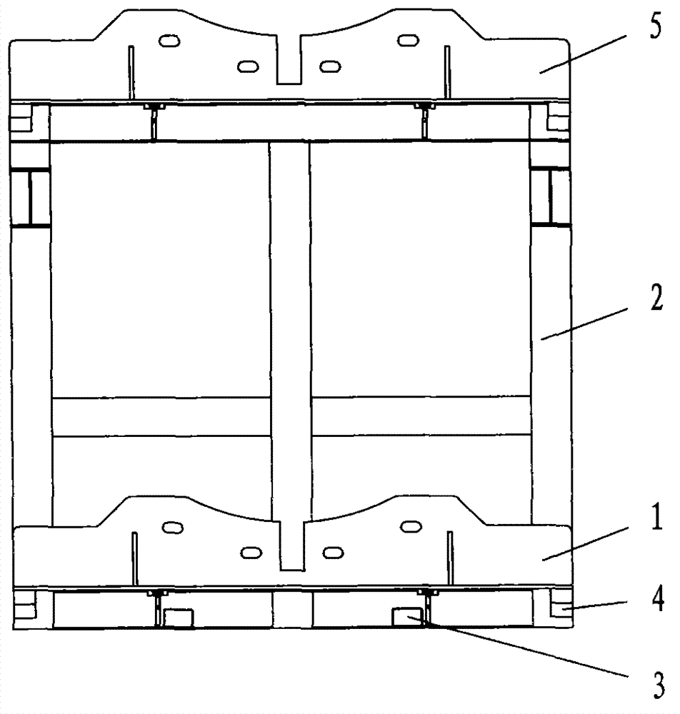 Marine transport tooling device for wind generator tower