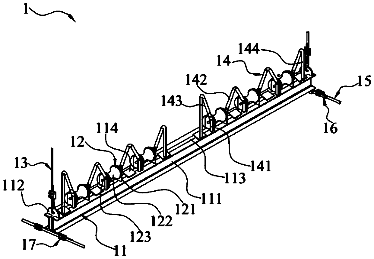 A Temporary Tie Rod Cross-Installation Method