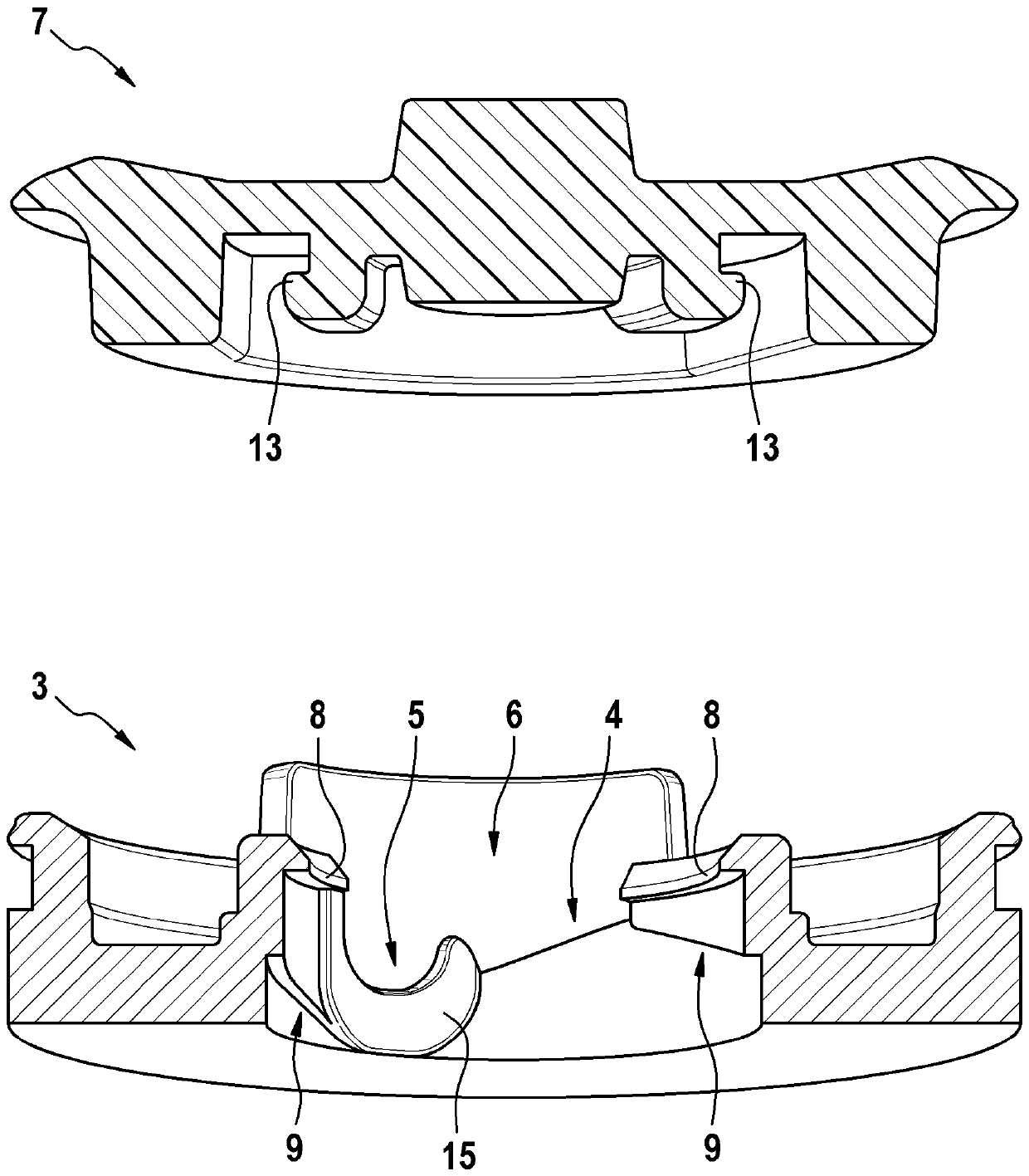 filter element with removal element