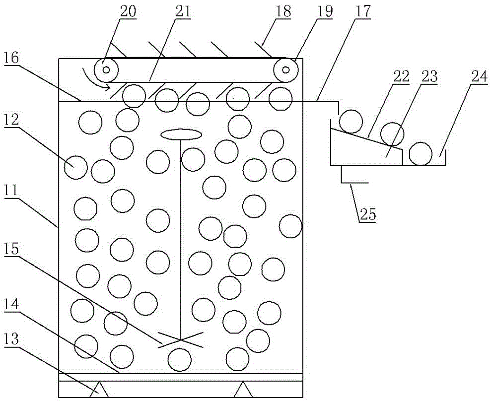 Ceramic filler for wastewater treatment, production method for ceramic filler and wastewater treatment device