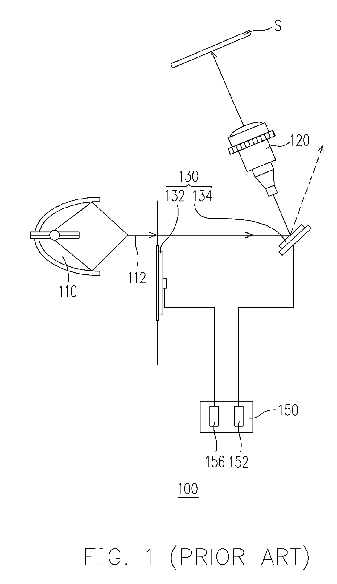 Projection Device Having Single Light Valve