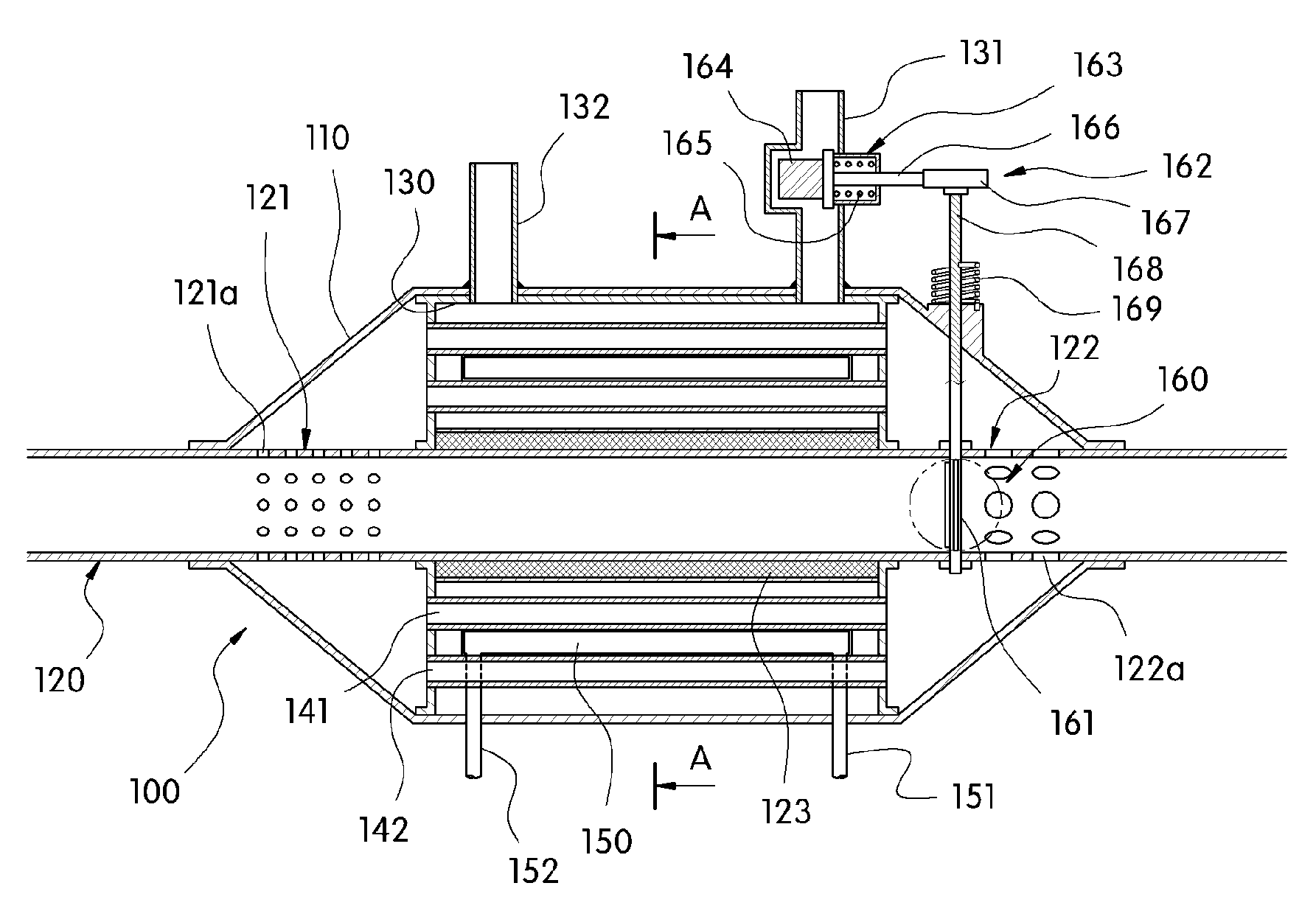 Exhaust heat recovery device